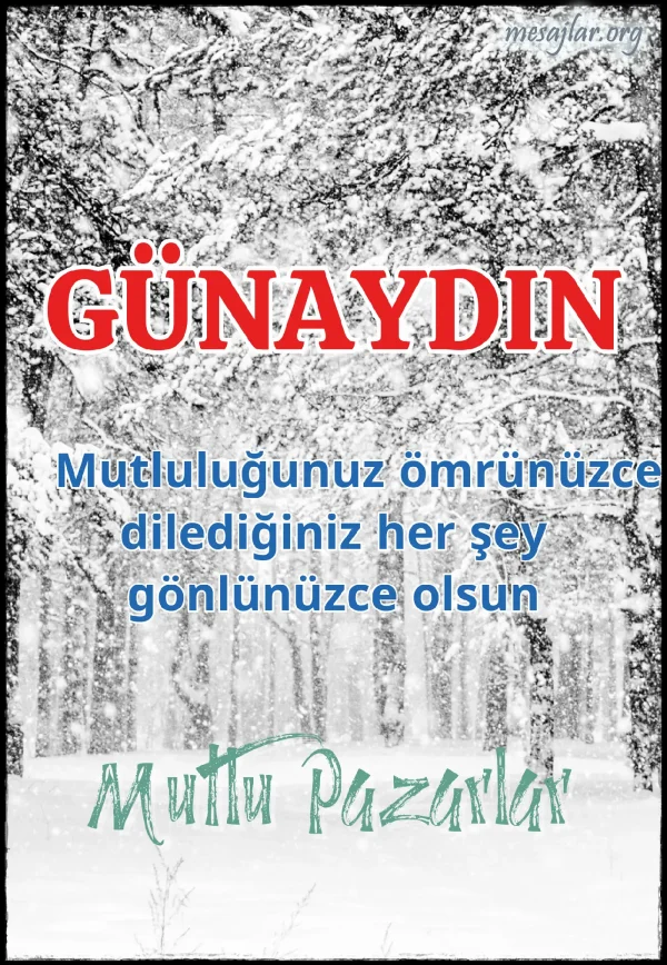 pazar günü resimli günaydın iyi sabahlar mesajı