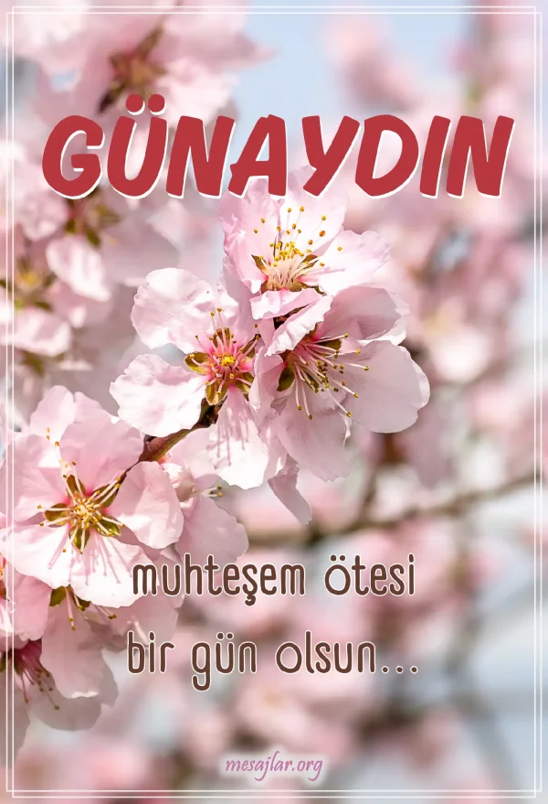 resimli günaydın iyi sabahlar mesajı