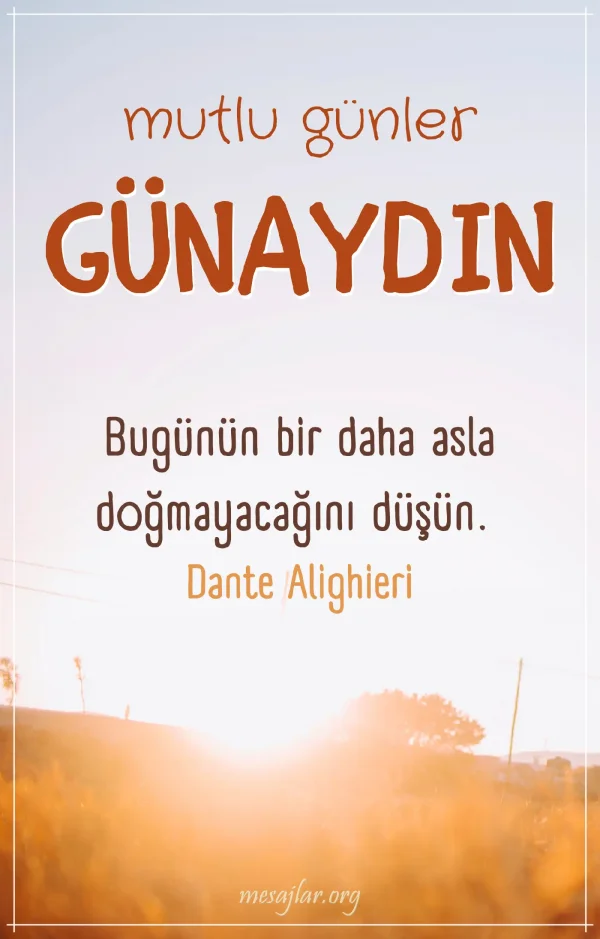 resimli günaydın iyi sabahlar mesajı