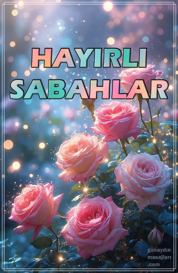 resimli hayırlı sabahlar mesajı