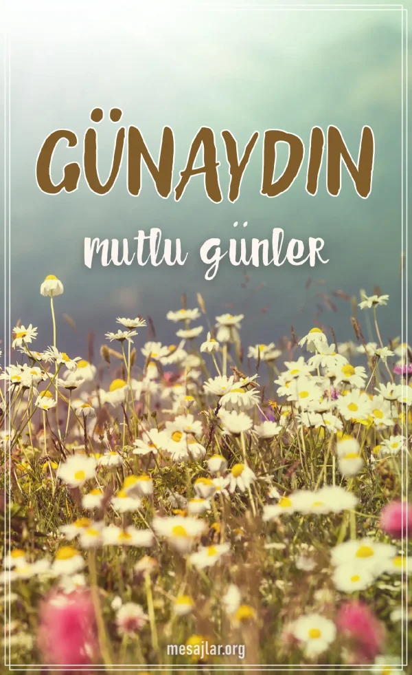 resimli günaydın iyi sabahlar mesajı