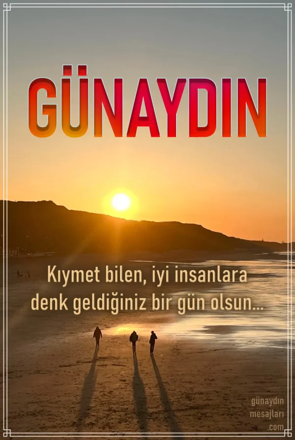 resimli günaydın iyi sabahlar mesajı