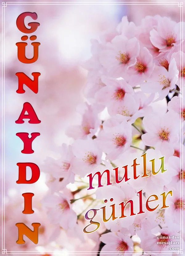 resimli günaydın iyi sabahlar mesajı
