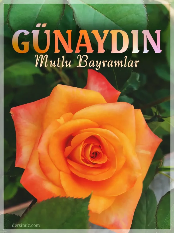 Bayram sabahı resimli günaydın mutlu bayramlar mesajı