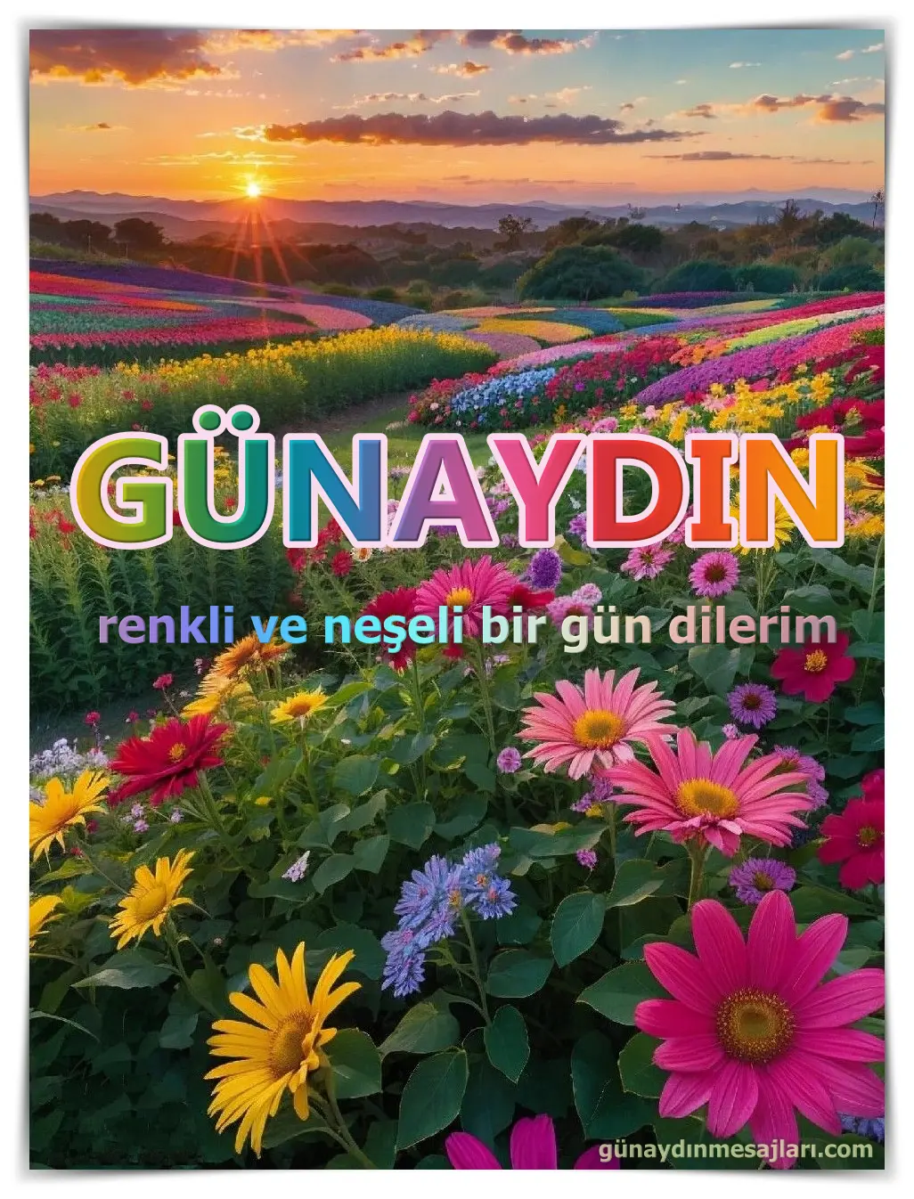 resimli günaydın iyi sabahlar mesajı