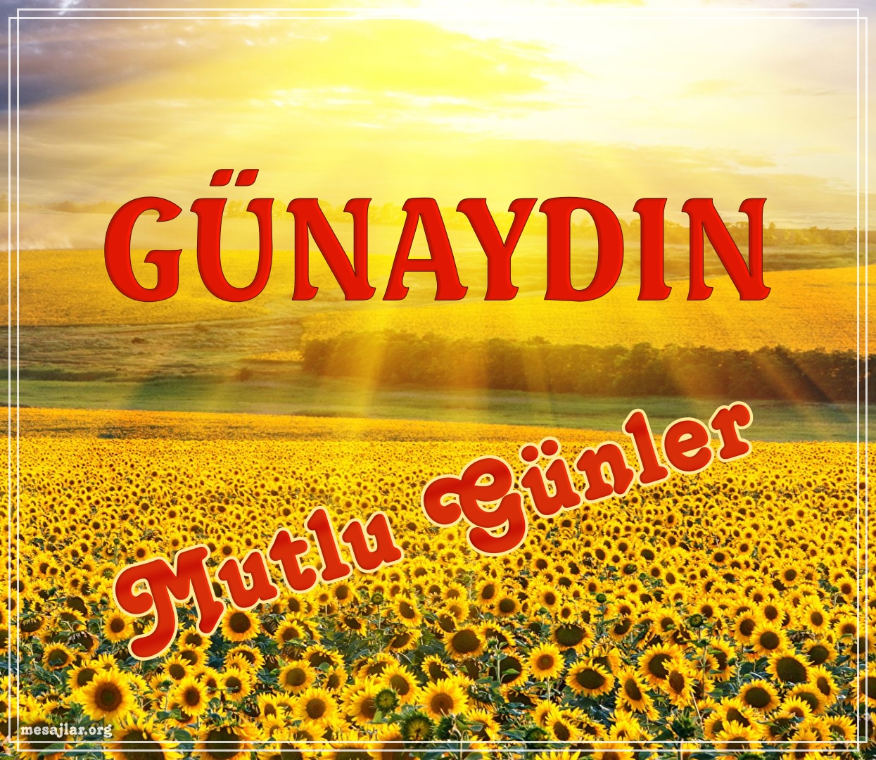 resimli günaydın iyi sabahlar mesajı