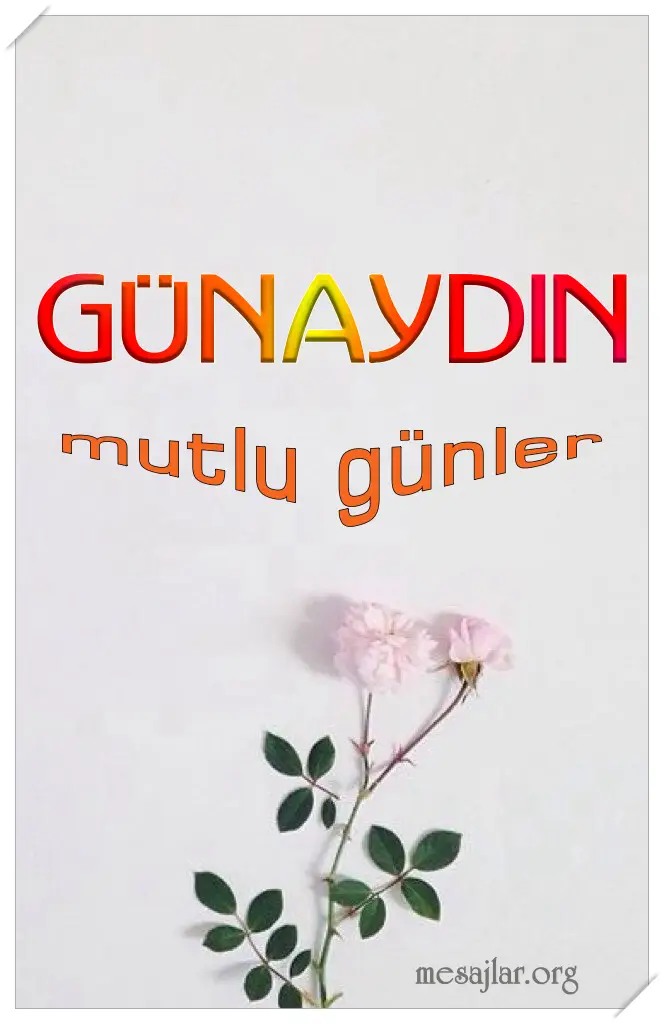 resimli günaydın iyi sabahlar mesajı