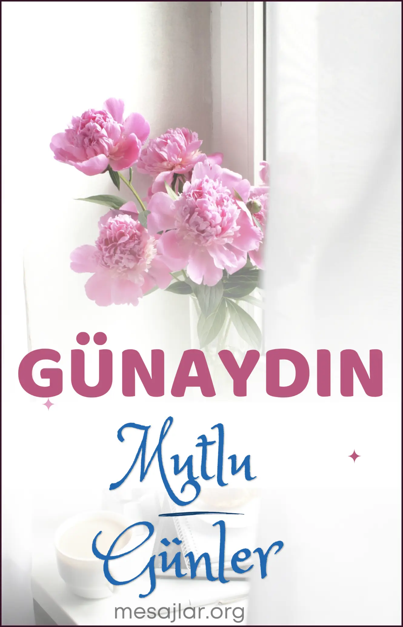 resimli günaydın iyi sabahlar mesajı