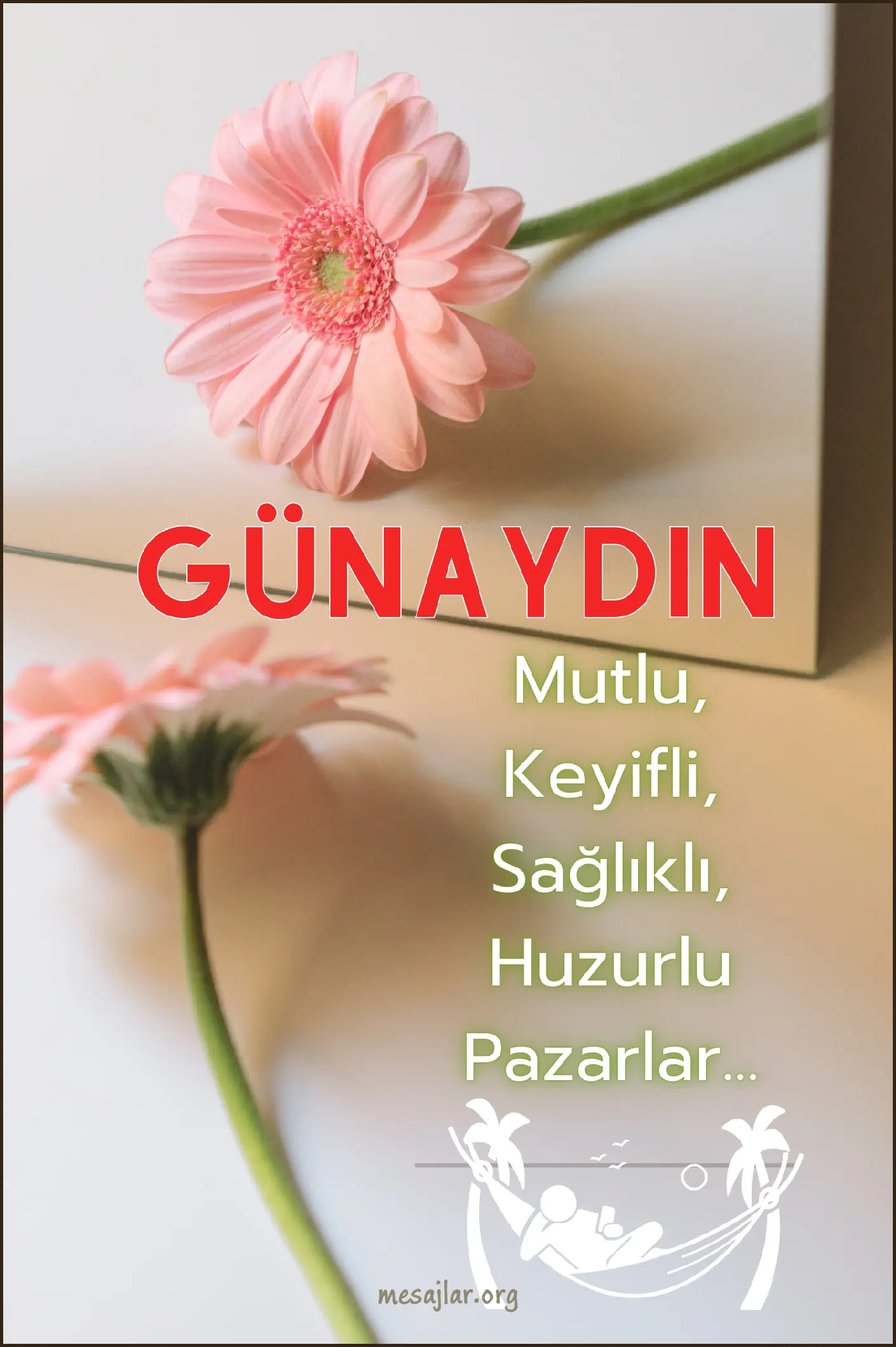 resimli pazar günü günaydın mesajı