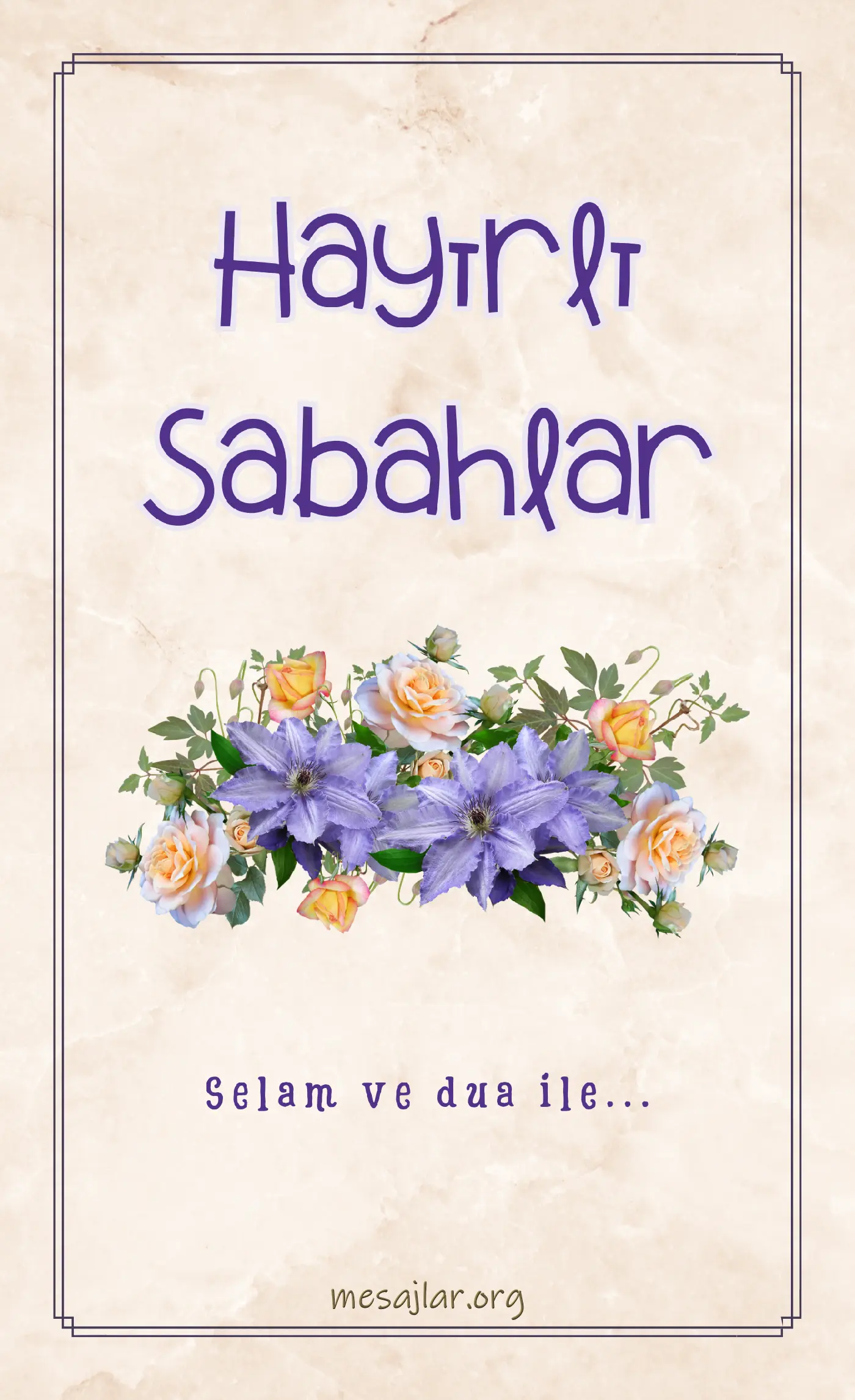resimli günaydın hayırlı sabahlar mesajı