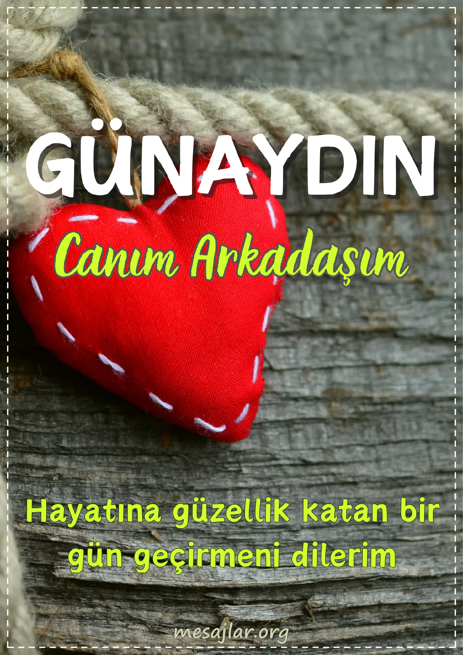 Arkadaşa resimli günaydın iyi sabahlar mesajı
