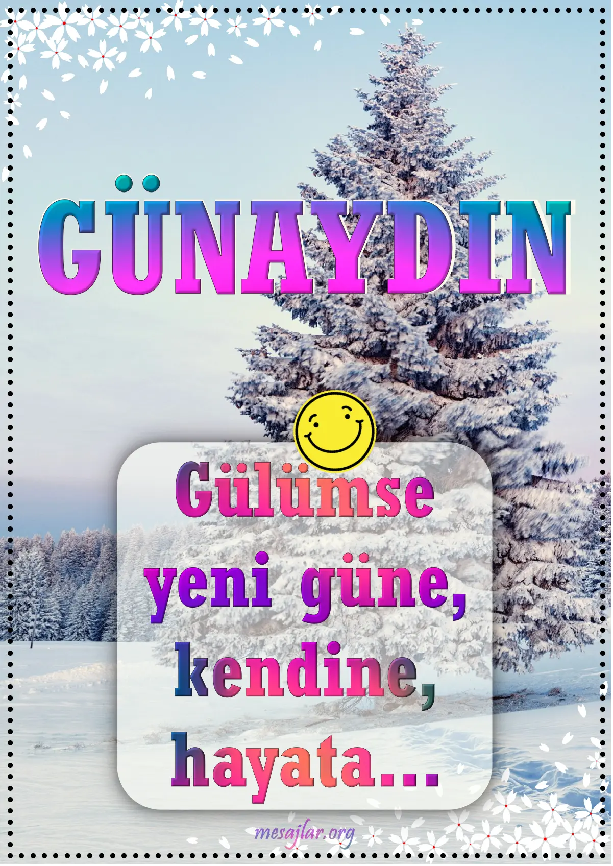 resimli günaydın iyi sabahlar mesajı