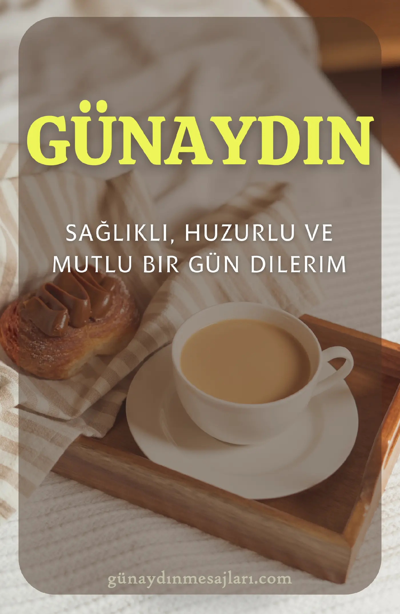 resimli günaydın iyi sabahlar mesajı