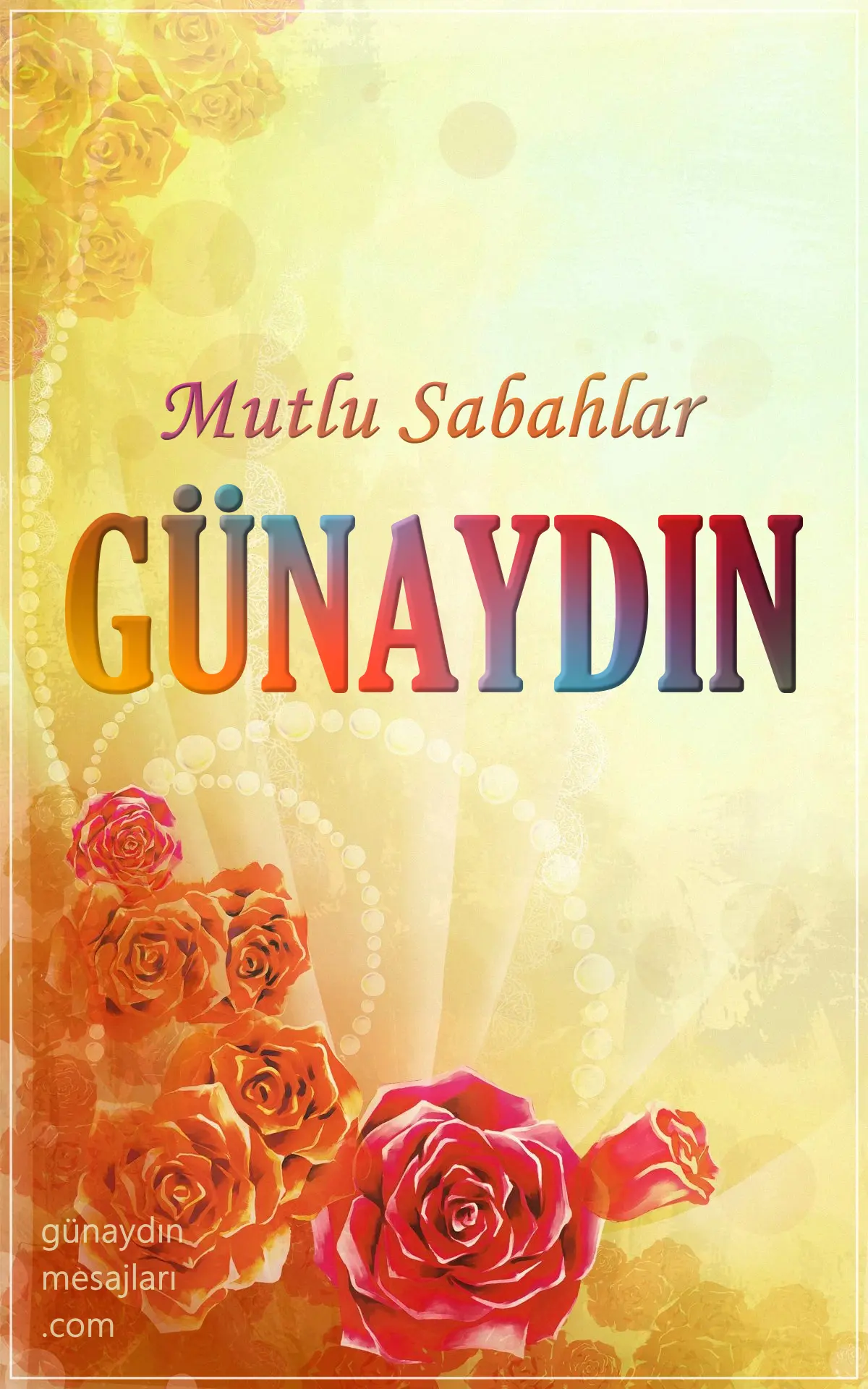 resimli günaydın iyi sabahlar mesajı