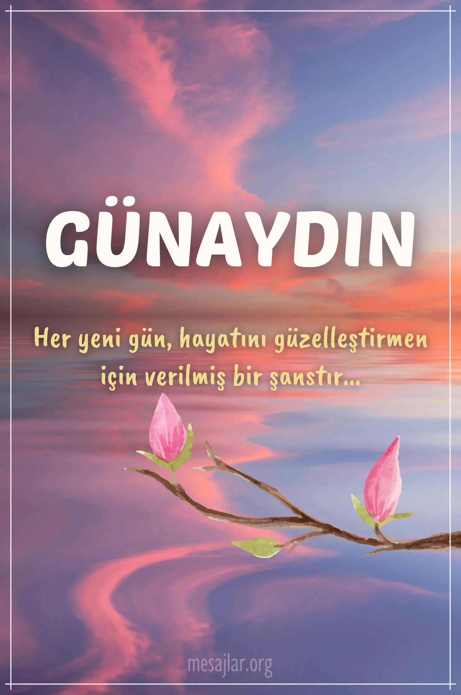 resimli günaydın iyi sabahlar mesajı