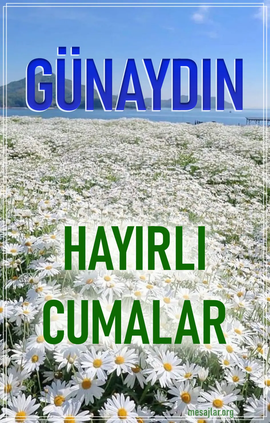 resimli günaydın hayırlı cumalar mesajı
