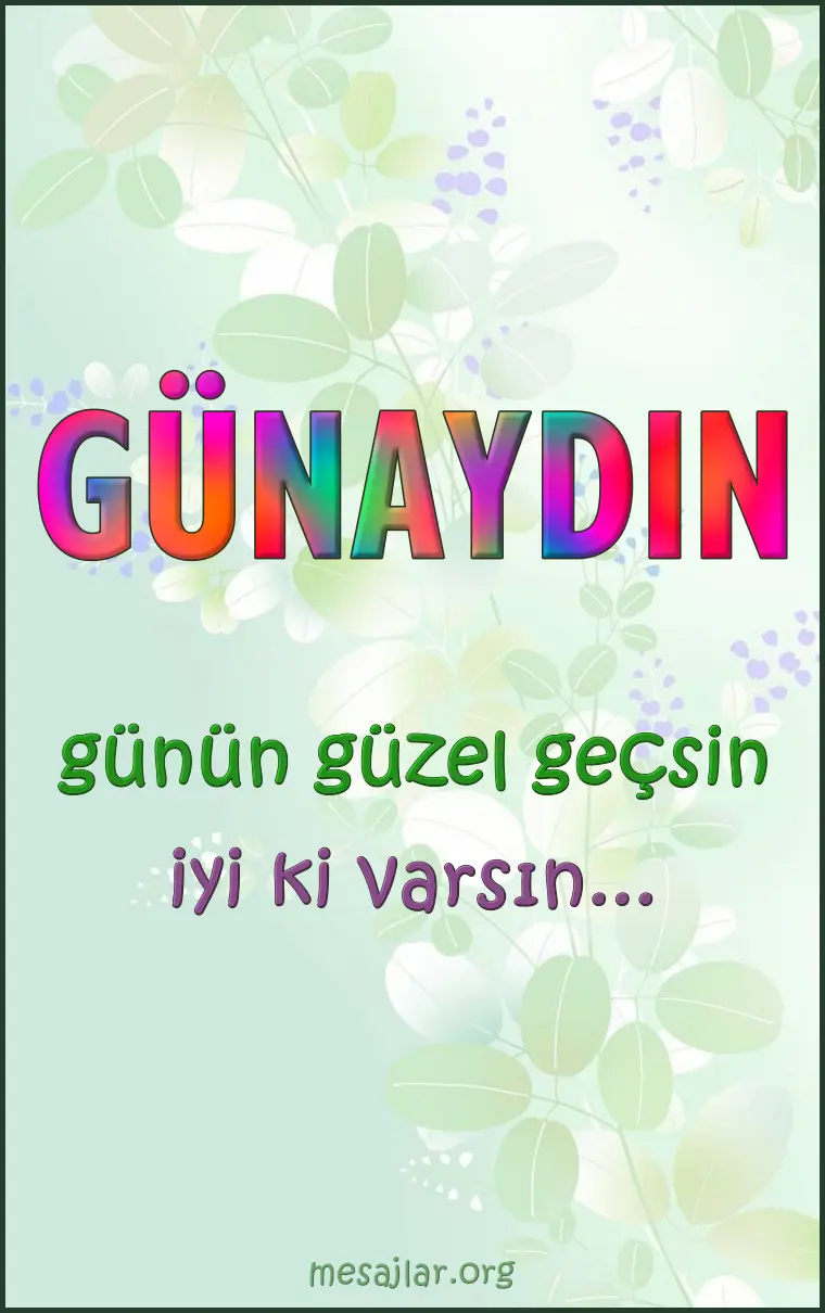 resimli günaydın mesajı