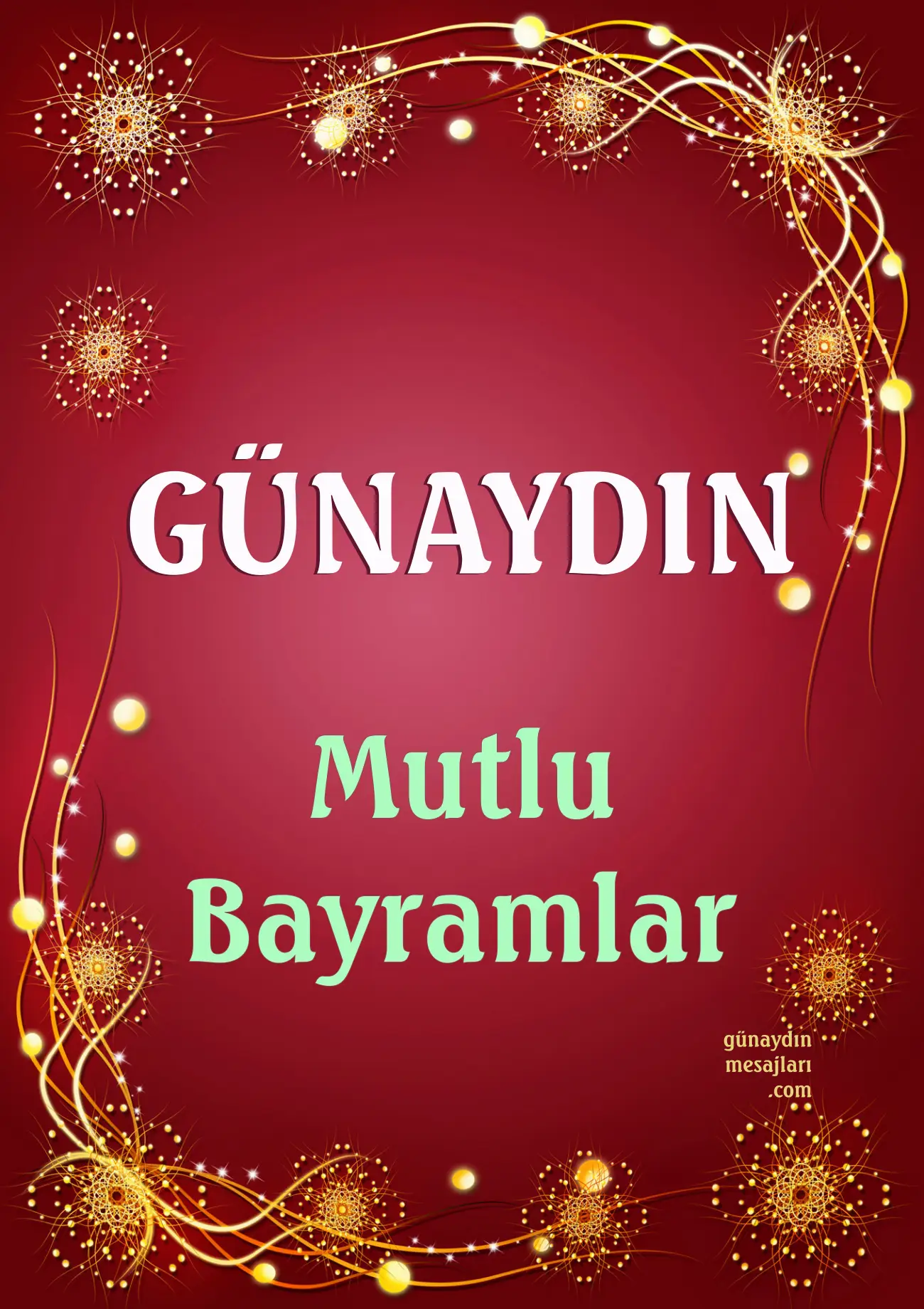 Bayram sabahı resimli günaydın mutlu bayramlar mesajı