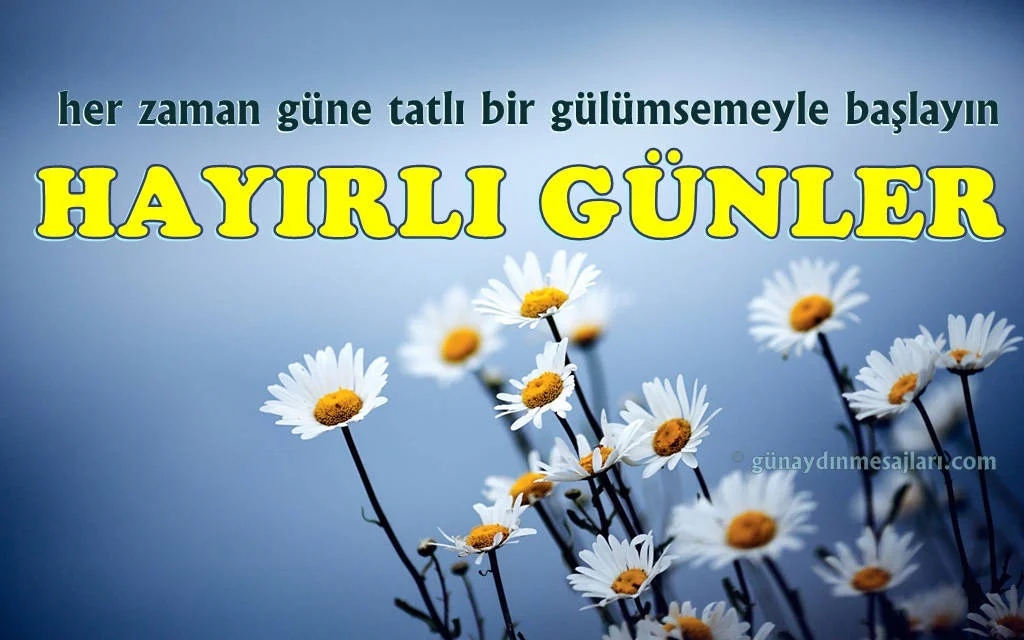 resimli günaydın iyi sabahlar mesajı
